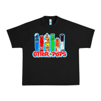 Black otter pops anime character Urban Heavy Tee - linhVisuals