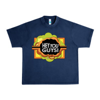 Navy hey you guys   the electric company Urban Heavy Tee - linhVisuals