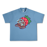 Pebble Blue chocolate covered strawberry Urban Heavy Tee - linhVisuals