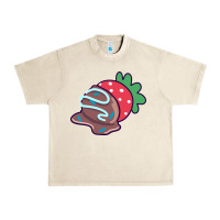 Sandshell chocolate covered strawberry Urban Heavy Tee - linhVisuals
