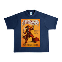 Navy pirates of the caribbean film Urban Heavy Tee - linhVisuals