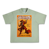 Oil Green pirates of the caribbean film Urban Heavy Tee - linhVisuals
