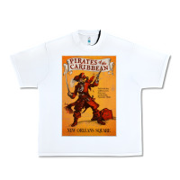 White pirates of the caribbean film Urban Heavy Tee - linhVisuals