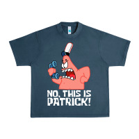 Midnight Navy no this is patrick Urban Heavy Tee - linhVisuals