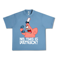 Pebble Blue no this is patrick Urban Heavy Tee - linhVisuals