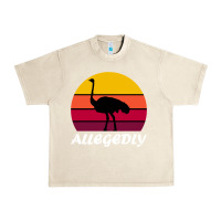 Sandshell retro vintage allegedly ostrich Urban Heavy Tee - linhVisuals