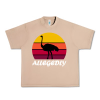 Burro retro vintage allegedly ostrich Urban Heavy Tee - linhVisuals