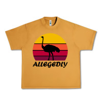 Peanut Butter retro vintage allegedly ostrich Urban Heavy Tee - linhVisuals