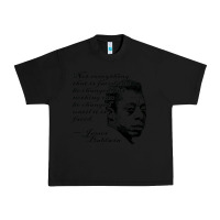 Black james baldwin Urban Heavy Tee - linhVisuals