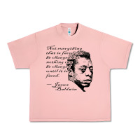 Salmon james baldwin Urban Heavy Tee - linhVisuals