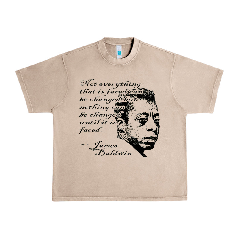 James Baldwin Urban Heavy Tee by linhVisuals | Teevron
