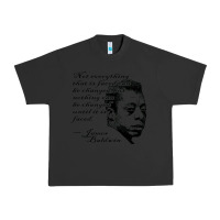 Pigment Black james baldwin Urban Heavy Tee - linhVisuals