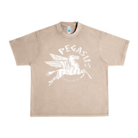 French Oak ivory pegasus Urban Heavy Tee - linhVisuals