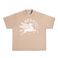 Burro ivory pegasus Urban Heavy Tee - linhVisuals