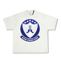 Pistachio ra 5c vigilante patch Urban Heavy Tee - linhVisuals