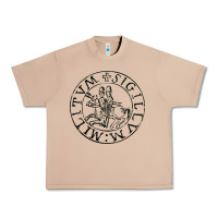 Burro knights templar sigil Urban Heavy Tee - linhVisuals
