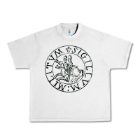 Lunar Rock knights templar sigil Urban Heavy Tee - linhVisuals