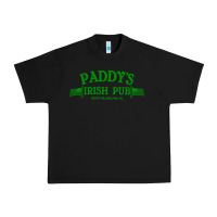 Black paddy irish pub Urban Heavy Tee - linhVisuals