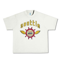 Pistachio seattle pilots baseball vintage Urban Heavy Tee - linhVisuals