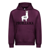 Mauve Wine No Problama Urban Hoodie - Bettercallsaul