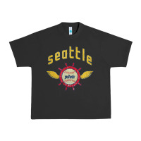 Pigment Black seattle pilots baseball vintage Urban Heavy Tee - linhVisuals