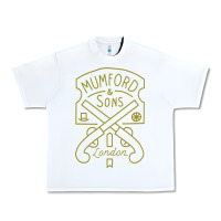 White mumford and sons merch Urban Heavy Tee - linhVisuals