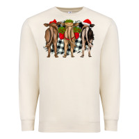 Sandshell christmas heifers back view Premium Sweatshirt - RanaPortraitStore