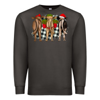 Smoke christmas heifers back view Premium Sweatshirt - RanaPortraitStore