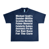 Navy fun office tv show Urban Heavy Tee - linhVisuals