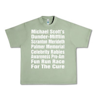 Oil Green fun office tv show Urban Heavy Tee - linhVisuals