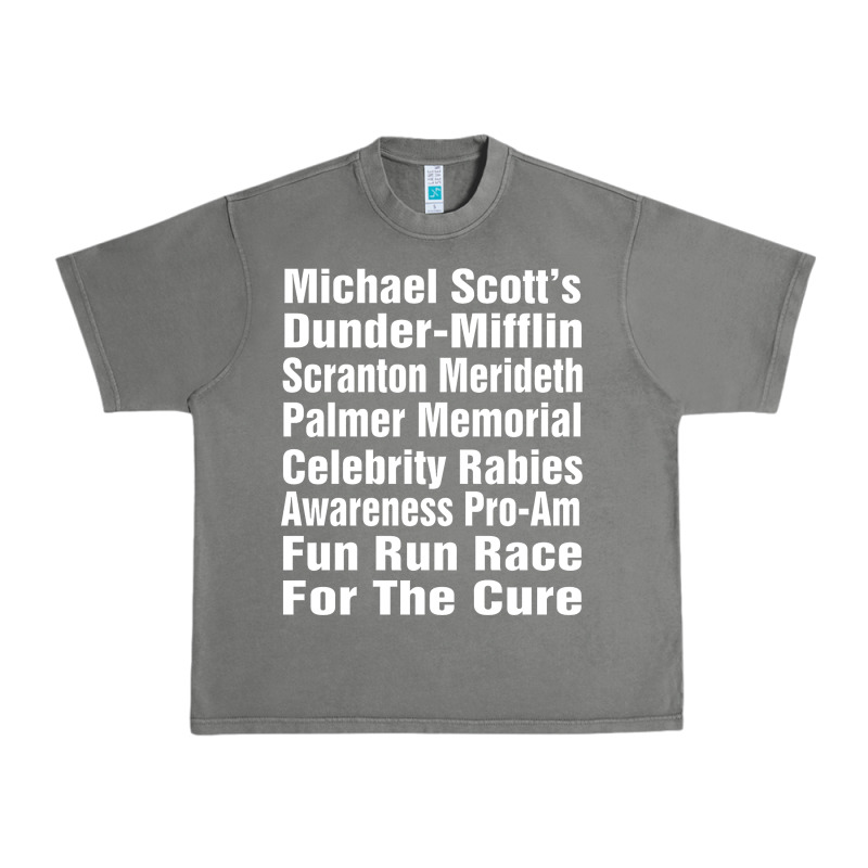 Fun Office Tv Show Urban Heavy Tee by linhVisuals | Teevron