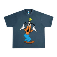 Midnight Navy goofy Urban Heavy Tee - linhVisuals