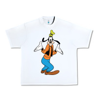 White goofy Urban Heavy Tee - linhVisuals