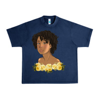 Navy corinne bailey rae müsïc Urban Heavy Tee - linhVisuals