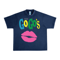 Navy the go go's müsïc Urban Heavy Tee - linhVisuals