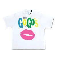 White the go go's müsïc Urban Heavy Tee - linhVisuals