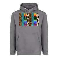 Storm serape leopard tooled leather cowhide background Heavyweight Hoodie - RanaPortraitStore