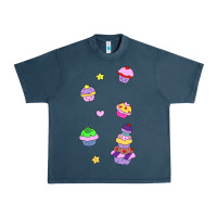 Midnight Navy cupcakes! Urban Heavy Tee - linhVisuals