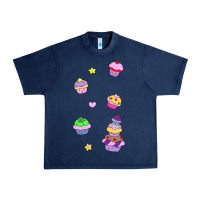 Navy cupcakes! Urban Heavy Tee - linhVisuals