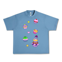 Pebble Blue cupcakes! Urban Heavy Tee - linhVisuals
