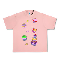 Salmon cupcakes! Urban Heavy Tee - linhVisuals