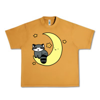Peanut Butter crescent moon raccoon Urban Heavy Tee - linhVisuals