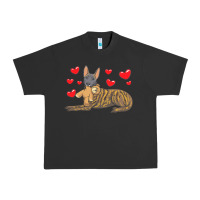 Pigment Black dutch shepherd dog t  shirt dutch shepherd dog with stuffed animal and Urban Heavy Tee - linhVisuals