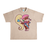 French Oak cute guitarist dixie kong Urban Heavy Tee - linhVisuals