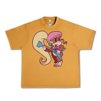 Peanut Butter cute guitarist dixie kong Urban Heavy Tee - linhVisuals
