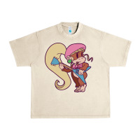 Sandshell cute guitarist dixie kong Urban Heavy Tee - linhVisuals