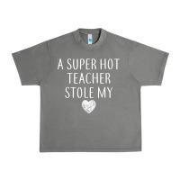 Tornado funny a super hot teacher stole my heart unisex t shirt Urban Heavy Tee - linhVisuals