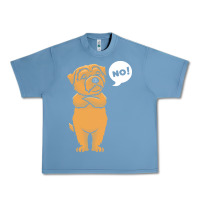 Pebble Blue norfolk terrier t  shirt stubborn norfolk terrier t  shirt Urban Heavy Tee - linhVisuals