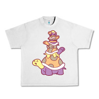 Lunar Rock cute turtle stack Urban Heavy Tee - linhVisuals