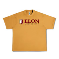 Peanut Butter ELON UNIVERSITY Urban Heavy Tee - linhVisuals
